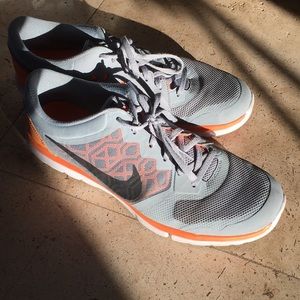Nike Flex 2015 Runners Grey/Orange